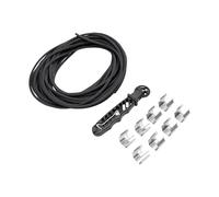 Zunate Window Screen Spline Replacement Kit Durable Efficient Kit for DIYers Applicable Scene: Window/Door Repair Rubber 15m