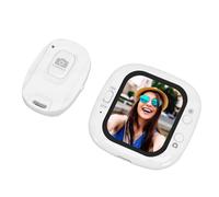 Zunate Wired Phone Vlog Selfie Screen, 2.01 Inch Magnetic Rear Camera Selfie Monitor Screen with 3 Adjustable Brightness Levels for Rear Camera Vlog Live Stream TikTok
