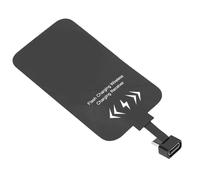 Zunate Wireless Charging Receiver Adapter, Charging Receiver Adapter Ultra Thin Type C USB Charger Module with 10W Fast for USB C Phones