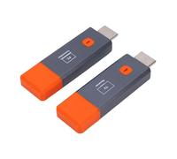 Zunate Wireless HDMI Transmitter and Receiver, 165ft/50m Dual Band Wireless HDMI Extender Kit, 4K Decode Input 1080P Output, for TV PC Laptop