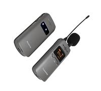 Zunate Wireless Lavalier Microphone with 800mAh Battery for Video Recording and Streaming, Stable Connection for Creators
