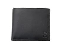 Zundooz Wallet for Men Athena Men's Leather Slim Wallet, Black