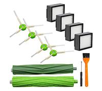 Zunedhys 12 Pack Replacement Filter Side Brush For I7 I7+ I7 Plus E5 E6 Vacuum Cleaner Se