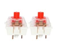 Zunedhys 20Pcs Plastic For Cherry Red 3 Pin MX RGB Mechanical Switch Keyboard Replacement