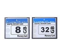 Zunedhys 2Pcs Professional Flash Memory Card(White & Blue) - 8Gb & 32Gb