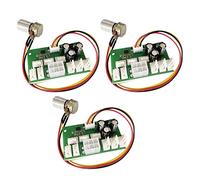 Zunedhys 3Pcs Computer Case Miner Fan Speed Controller 8-Channel Fan Hub PWM High-Power Violent Fan Controller Fan Speed Governor