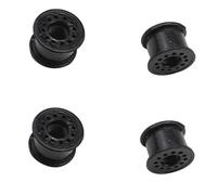 Zunedhys 4PCS Gear Shift Lever Wearable Cable Plastic Gasket Black 4S6P7412AA for Fiesta Focus