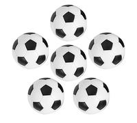 Zunedhys 6PCS Small Football Style Table Foosball Hard Plastic Table Counterpart Game Children Toy