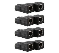 Zunedhys 8X 4K 3D 1.4 30M Extender to RJ45 Over 5e/6 Network LAN Ethernet Adapter