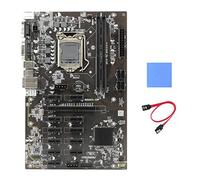 Zunedhys B250 BTC Mining Motherboard with Thermal Pad+SATA Cable 12XGraphics Card Slot LGA 1151 USB3.0 SATA 3.0 for BTC