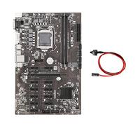 Zunedhys B250B ETH Mining Motherboard+Switch Cable LGA1151 DDR4 12XGraphics Card Slot MSATA SATA3.0 USB3.0 for BTC Mining