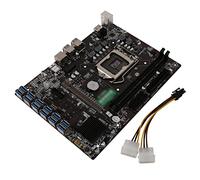 Zunedhys B250C BTC Mining Motherboard 12 USB3.0 to PCI-E 16X Graphics Slot LGA 1151 DDR4 DIMM with 6PIN to Dual 4PIN