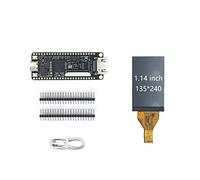 Zunedhys For Tang Nano 9K FPGA Gaoyun GW1NR-9 RISC-V RV -Compatible Development Board+1.14 Inch SPI Screen+2.54Mm Pin Header