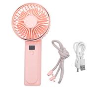 Zunedhys Handheld Fan, 2400MAh Portable Fan Mini with Power Bank,6 Speeds Adjustable,Small Personal Fan, Foldable
