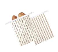 Zunetsutock Beeswax Bread Bag Reusable Washable Safe Portable Storage
