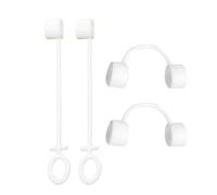 Zunetsutock Cable Adapter Holder - 4 Piece Charging Adapter Keeper, Anti-Lost Silicone Strap | Convenient Organizer for Home Car Backpack Pocket Keychain Cable Management Accessories