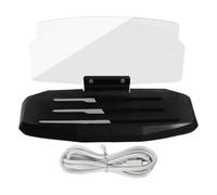 Zunetsutock Car HUD Display Adjustable Phone Stand - Portable Dashboard Reflection Screen Holder, Wireless Charging Navigation Mount | Convenient Driving Data Viewing for Auto Truck Vehicle Da