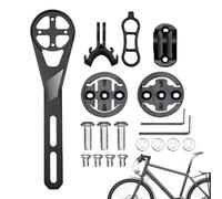 Zunetsutock Cycling Computer Holder | Metal Cable Loop Computer Port - Daily Life Saving Support Commuting Extension for Outdoor Travel