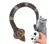 Zunetsutock Electric Cobra Cat Gadget - Electric Snake Toy For Cats - Double Function Obstacle Avoidance Joke Prank Snake Model For Cat Play