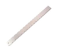 Zunetsutock Guitare À Bord Droit Entaillé - Guitar Neck Notched Ruler, Gauge De Bord Droite De 16.5 Pouces | Outils De Luthier En Acier Inoxydable Facile Usage