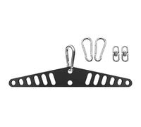 Zunetsutock Gym Cable Attachments - Durable Steel Multi-Hole Connector for Pulleys, Muscle Strengthening Accessory, Intensive Training | Reliable Solution for Pulldo Machines