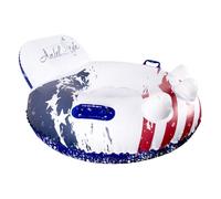 Zunetsutock Inflatable Tube - 47 Inch Sledding Toy, Durable Winter Slide Float | Heavy Duty Outdoor Tube, Kids and Adults, Thickened Ride Gear Christmas Holiday Playtime Adventure