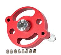Zunetsutock Jig Dowelling Jig Locator, Aluminum Alloy Vertical Positioning Punch - Dowel Vertical Jig Aluminum Alloy Drilling Positioner,Precision Locator