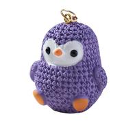 Zunetsutock Penguin Keychains for Backpacks | Mini Penguin Resin Keychain Cute Animal Pendant Accessory, Sturdy Lightweight Design for Keys Bag Backpack Decoration | for Christmas Holiday Winter Anima