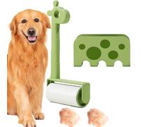 Zunetsutock Pet Hair Remover, Pet Lint Roller - Pet Fluff Pullo - Reusable Sticky Rump Rubber with Design
