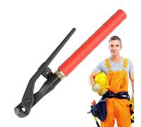 Zunetsutock Pliers - Durable Twist Tool, Safe Steel Hand Plier Grip | Rotary Twisting Pliers with 360 Degree Swivel Handle, Construction Fence Grid Tool, for Building Reinforcement