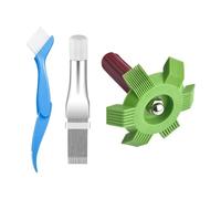 Zunetsutock Radiator Fin Straightener Device - HVAC Fin Repair Tools, Air Conditioner Coil Brush, Evaporator Cleaning Set | Radiator Comb Maintenance Equipment, Home AC Tool for Indoor Outdoor