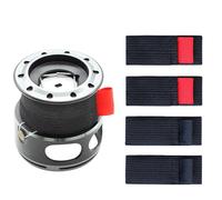 Zunetsutock Reel Bag - 4x Protection Bag - Elastic Coil Protection Band, Outdoor Equipment for Adults, S, riferimento alla descrizione, Please refer to description