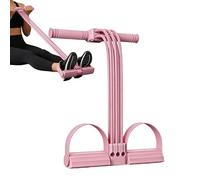 Zunetsutock Resistance Band for Pedal with Handles,Muscle Building Pulling Equipment,Resistance Band Grips for Legs | Abs Arms Waist Beginner Confirmed Sports