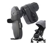 Zunetsutock Scooter Cell Phone Holder - Adjustable Stroller Clamp, Mobile Phone Mount | Flexible Push Cart Treadmill Exercise Bike Clip, for Gym Workout Travel Navigation Video Streaming Hands-Free Us