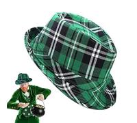 Zunetsutock St. Patrick's Day Costume for Adults - Leprechaun Costume with Accessories, Ideal for Celebrations and Parades | Includes Hat, Jacket and Trousers Green Easy