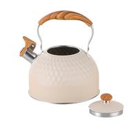 Zunetsutock Stainless Steel Whistling Kettle - 2.5 Litre - with Fast Heating, for Everyday Use | Perfect for Kitchen, Travel, Outdoor Cooking and Catering Brothers