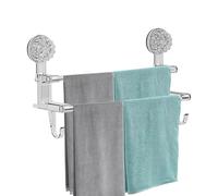 Zunetsutock Suction Cup Towel Rack - Bathroom Towel Rack, Shower Adhesive Rack | Adhesive Towel Barr Rack, Light Bathroom Towel Storage Holder for Bathroom, Kitchen Rags, Home Decoration
