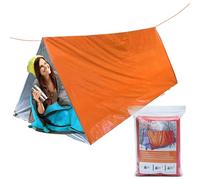 Zunetsutock Survival Tent, Life Tent Survival Protection 2-Person, Thermal Sack Waterproof for Men Women Kids Outdoor Life Hiking Climbing Camping