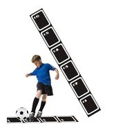 Zunetsutock The Agility Training Stairs - Agility Football Training Ladder | Folding Football Equipment for Patio, Garden, Lawn