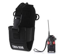 Zunetsutock Walkie Talkie - Universal Durable Nylon Holder | Adjustable Portable Bag for Wireless Intercom, Ideal for Hunting, Outdoor Adventure Travel