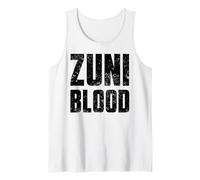 Zuni Blood Native American Indian Indigenous Peoples Tank Top