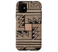 Zuni Native New Mexico Indigenous Olla Pottery Design Square Case for iPhone 11