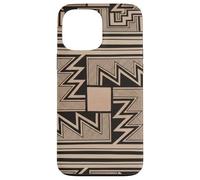 Zuni Native New Mexico Indigenous Olla Pottery Design Square Case for iPhone 13 Pro Max