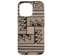 Zuni Native New Mexico Indigenous Olla Pottery Design Square Case for iPhone 14 Pro Max