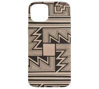 Zuni Native New Mexico Indigenous Olla Pottery Design Square Case for iPhone 15 Plus
