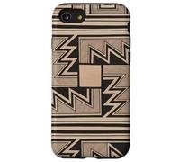 Zuni Native New Mexico Indigenous Olla Pottery Design Square Case for iPhone SE (2020) / 7/8