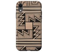Zuni Native New Mexico Indigenous Olla Pottery Design Square Case for iPhone XR