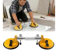 Zunife Pro Clamps,Professional Countertop Alignment Clamps,Adjustable Seamless Seam Setter with Dual Vacuum Suction Cups,Laminate Floor Vacuum Suction Cups Tools for Granite,Marble,Stone,Slab & Glass