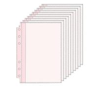 Zunishaone A5 A6 Waterproof 10 Sheets Photo Organizer Binder for Baseball Cards, For Photos Notes Adults Collectors Office School Collection