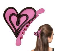 Zunishaone Claw Clip for Women, Cute Hair Clips, Cute Solid Ponytail Holder, Bright Color Hair Styling Tool for Sports, Dating, Going Out, Daily Use